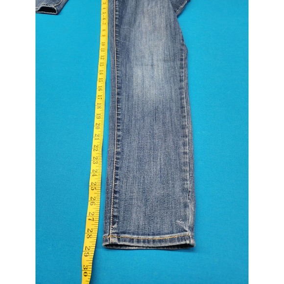 Old Navy Rockstar Women’s Jeans Size 14 Reg Blue Medium Wash - Picture 9 of 10